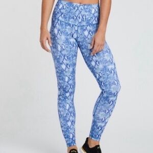 SoulCycle x DYI snakeskin leggings, size L